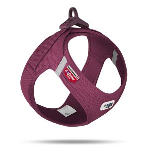 CURLI Postroj pro psy se sponou Air-Mesh Ruby 2XS, 2-4 kg - VÝPRODEJ