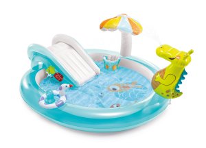 57165NP Nafukovací hrací centrum s krokodýlem - VÝPRODEJ