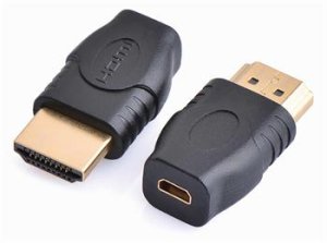 Redukce micro HDMI Typ D samice - HDMI Typ A samec - VÝPRODEJ