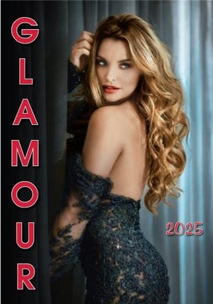 Kalendář 2025 Glamour, nástěnný, 34 x 48,5 cm - VÝPRODEJ