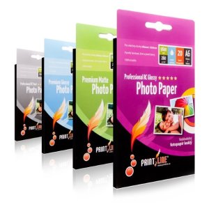 Fotopapír PrintLine A6 Professional RC pearl 260g/m2, matný, 20-pack - VÝPRODEJ