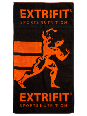 Extrifit Osuška černá - VÝPRODEJ