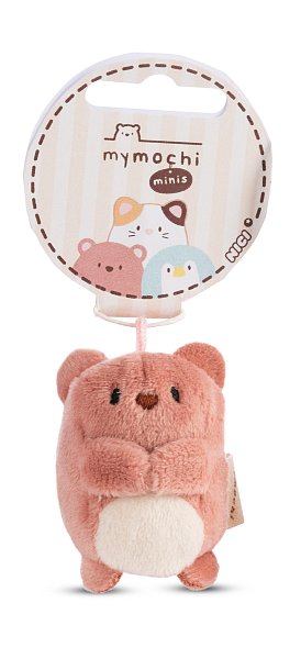 NICI přívěsek MyMochi Medvídek Nomo hnědý 5cm
