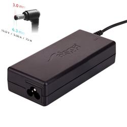 Akyga Nabíječka na notebook 15V/5.0A 75W 6.3x3.0 mm pro TOSHIBA - VÝPRODEJ