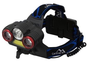 LED čelovka Cattara TRIO 670lm nabíjecí - VÝPRODEJ