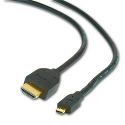 Gembird kábel HDMI (M) na micro HDMI (M), 4.5 m, čierny - VÝPRODEJ