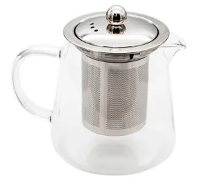 Konvice sklo/nerez s filtrem 800ml MEYERHOFF - VÝPRODEJ