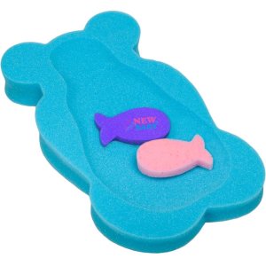 Pěnová podložka maxi New Baby BASIC medvěd modrá - VÝPRODEJ