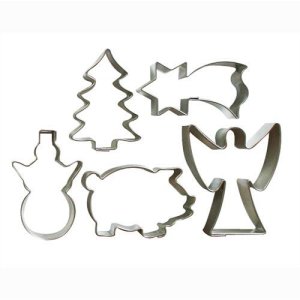 Vykrajovátko cukroví vánoční sada malá 5díl. - VÝPRODEJ