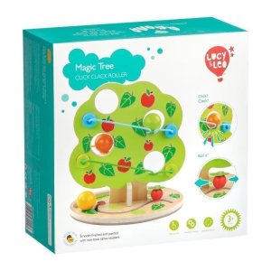 Lucy Leo dřevěný tobogán - Magický strom - VÝPRODEJ