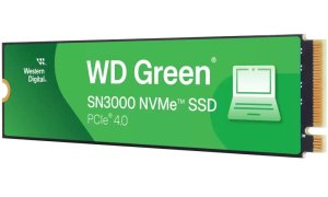 WD Green SN3000 500GB SSD / WDS500G4G0E / NVMe M.2 PCIe Gen4 / Interní / M.2 2280 - VÝPRODEJ