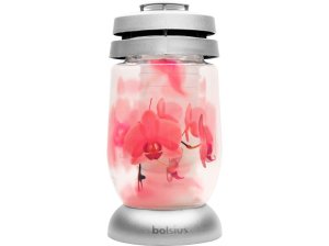 Bolsius hřbitovní sklo 23 cm vklad 120g 36h. Orchidej - VÝPRODEJ