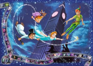 RAVENSBURGER Puzzle Disney: Petr Pan 1000 dílků - VÝPRODEJ