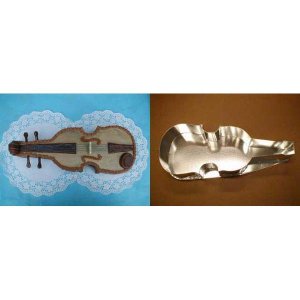 Dortová forma housle 49x7,5cm - Jakub Felcman - VÝPRODEJ