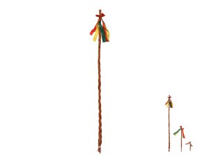 Pomlázka pletená z proutí přírodní 90cm - VÝPRODEJ