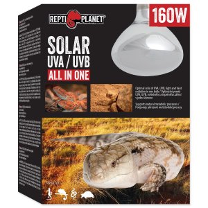 Žárovka Repti Planet Solar UVA & UVB 160W - VÝPRODEJ