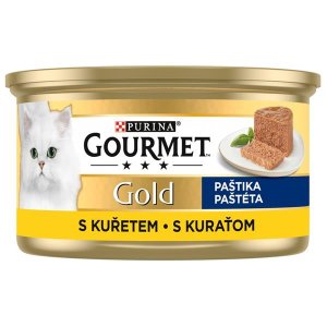 Gourmet Gold konz. kočka pašt. s kuř.masem 85g - VÝPRODEJ