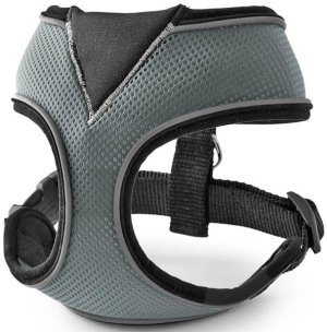 Postroj nylon celotělový - šedý Freezack vel. XL - 42 x 15,5 x 24,5 cm - VÝPRODEJ