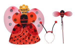 karneval - beruška - mix variant či barev - VÝPRODEJ