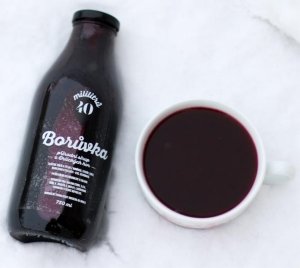 Sirup 40 mililitrů borůvka 0,75 l - VÝPRODEJ