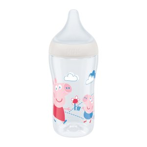 NUK Láhev kojenecká Perfect Match Peppa Pig 260 ml - VÝPRODEJ