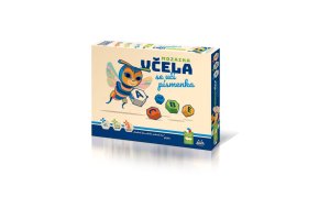 Včela se učí písmenka 110ks mozaika - VÝPRODEJ