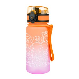 BAAGL Tritanová láhev na pití Gradient Zvířata, 350 ml - VÝPRODEJ