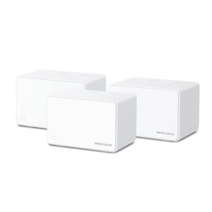WiFi router TP-Link Mercusys Halo H80X(3-pack) WiFi 6, 3x GLAN, 2,4/5GHz, AX3000 - VÝPRODEJ