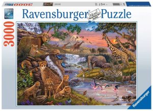 RAVENSBURGER Puzzle Království zvířat 3000 dílků - VÝPRODEJ