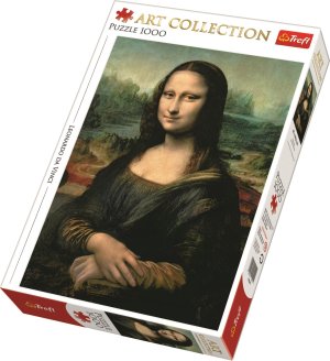 TREFL Puzzle Art Collection: Mona Lisa 1000 dílků - VÝPRODEJ