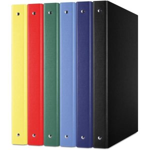 Čtyřkroužkový pořadač Donau - A4, 3,5 cm,mix barev - mix variant či barev - VÝPRODEJ
