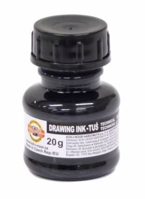 Koh-i-noor tuš technická 20g černá - VÝPRODEJ