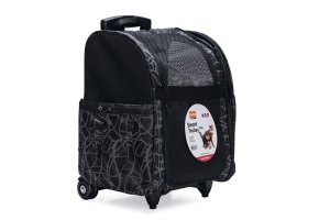 Karlie Přepravka SMART TROLLEY černá 32x29x52cm - VÝPRODEJ