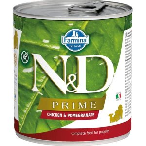 N&D PRIME Dog konz. Chicken & Pomegranate Puppy 285 g - VÝPRODEJ