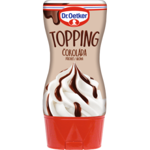 Dr. Oetker Topping čokoládový (200 g) DO0059 dortis - VÝPRODEJ