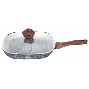 Pánev grilovací s poklicí a mramorovým povrchem 28 cm Forest Line BH-1599 - VÝPRODEJ