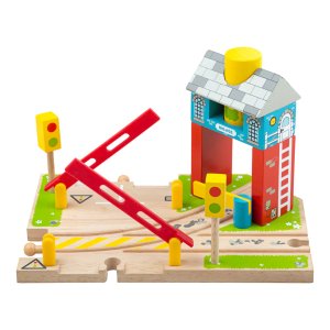 Bigjigs Rail Závory s návěstím - VÝPRODEJ