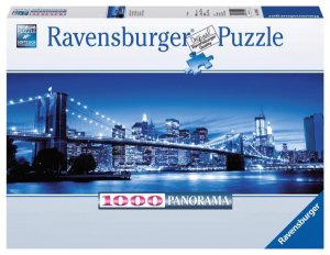Ravensburger Puzzle - Soumrak v New Yorku 1000 dílků - VÝPRODEJ