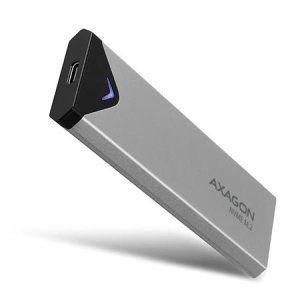 AXAGON EEM2-UG2 USB-C 10Gbps - M.2 NVMe SSD ARROW box, stříbrný - VÝPRODEJ