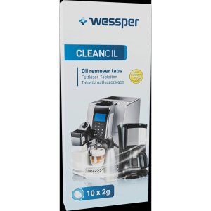 Čistící tablety 10 x 2g pro kávovary Bosch, Saeco a krups - Wessper - VÝPRODEJ