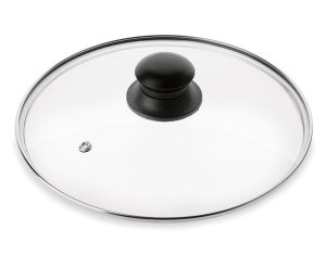 Poklice sklo ¤24cm s rámkem a výpustníkem - VÝPRODEJ