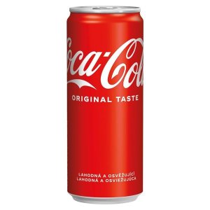 Coca-Cola plech 0,33 l, bal=24 ks - VÝPRODEJ
