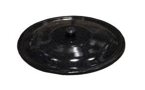 Poklice ke kotlíku 22l smalt ČER - VÝPRODEJ