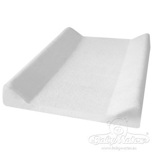BABYMATEX Potah na přebalovací podložku Premium froté 50x70/80 bílý - VÝPRODEJ